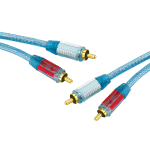 2RCA - 2RCA OFC CABLE (GOLD PLATED PRESS PART) (1.5MTR)