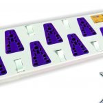 COMP.POWER STRIP 7 WAY INDIVIDUAL SWITCH (5MTR)